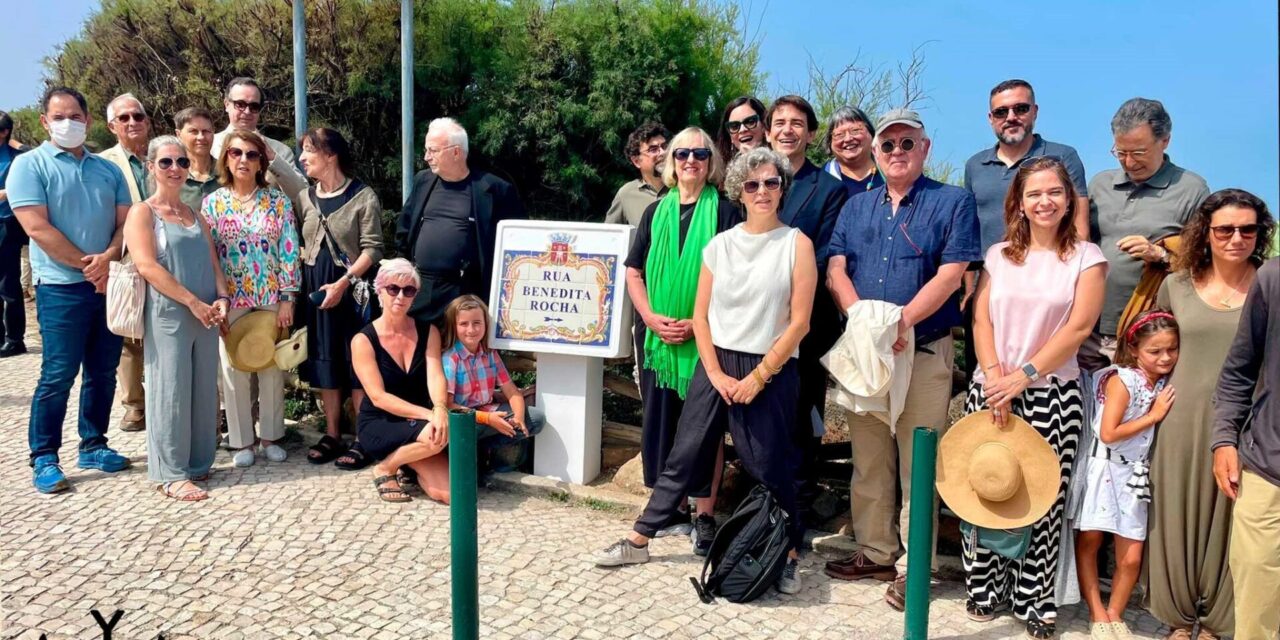 Inauguration of Rua Benedita Rocha