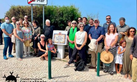 Inauguration of Rua Benedita Rocha